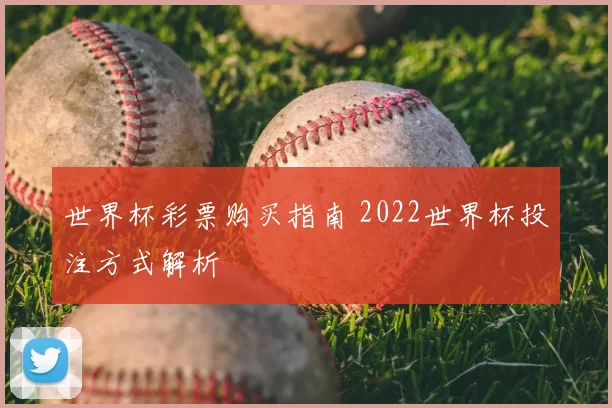 世界杯彩票购买指南 2022世界杯投注方式解析