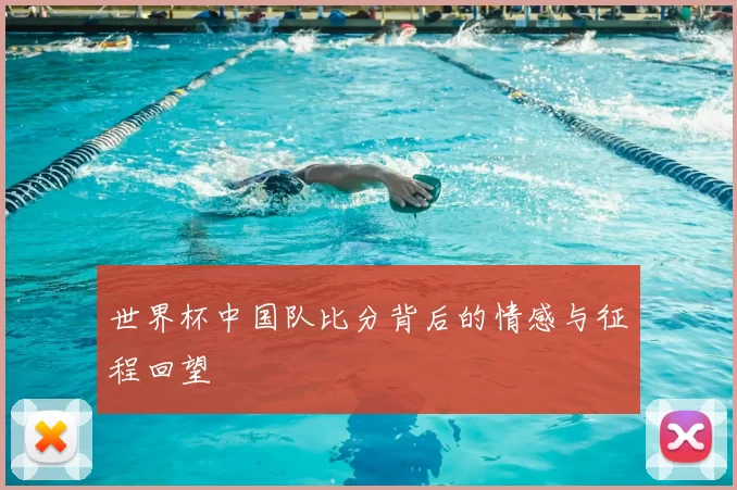 世界杯中国队比分背后的情感与征程回望