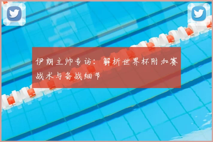 伊朗主帅专访：解析世界杯附加赛战术与备战细节